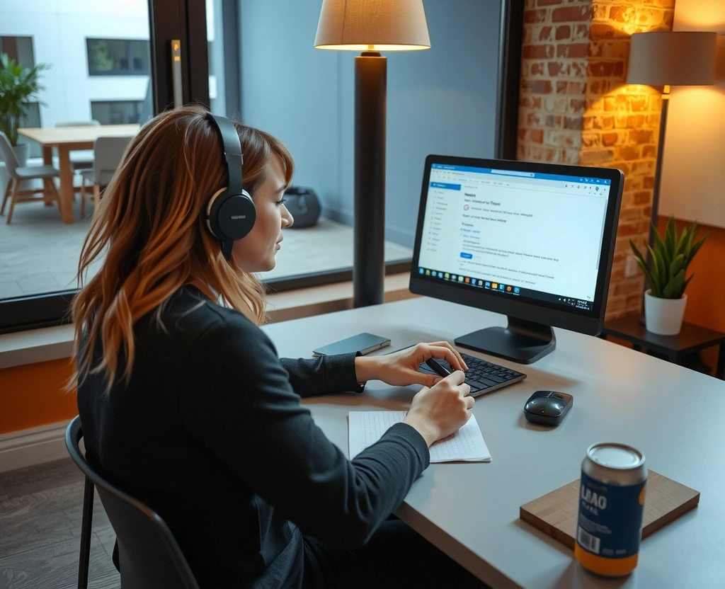 Jugador argentino escribiendo una reseña sobre su experiencia en casinos online